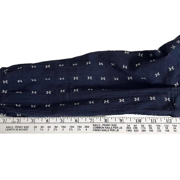 Damsel + The Odells Dress Navy White Size XS - Picture 9 of 11